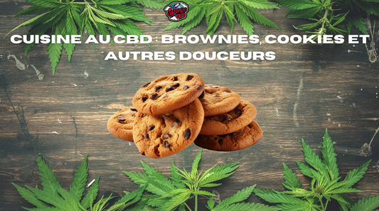 Cuisine au CBD : brownies, cookies et autres douceurs