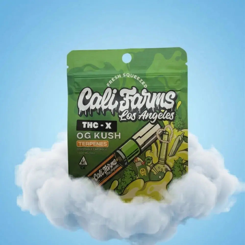 Cartridge Califarms Los Angeles THC-X – Saveur OG Kush Space CBD France