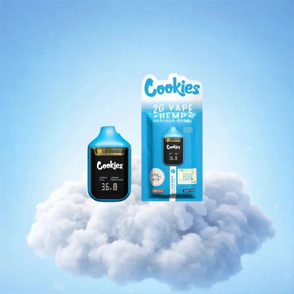 Vape Cookie Dual Chambers 2g // Cereal Milk & London Pound Cake Cookies