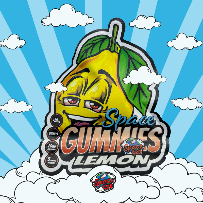 Space Gummies - Citron Lemon 20mg