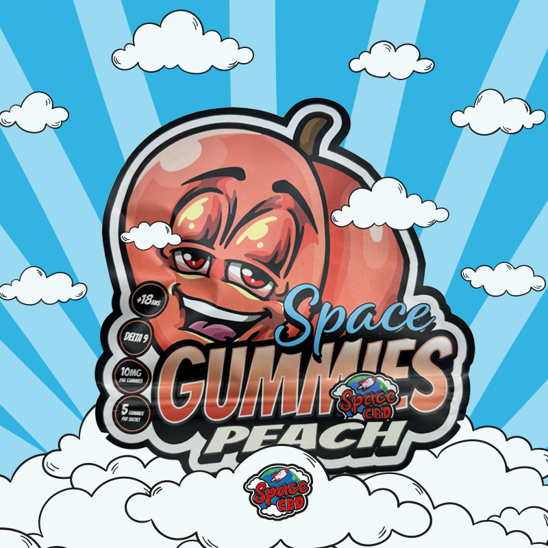 Space Gummies - Pêche 10mg