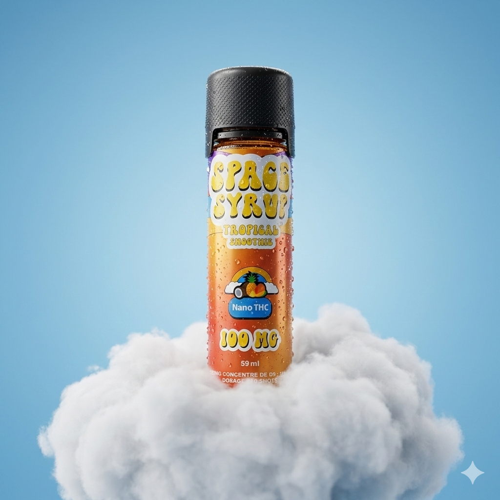 Space Syrup Tropical 100 MG Nano THC