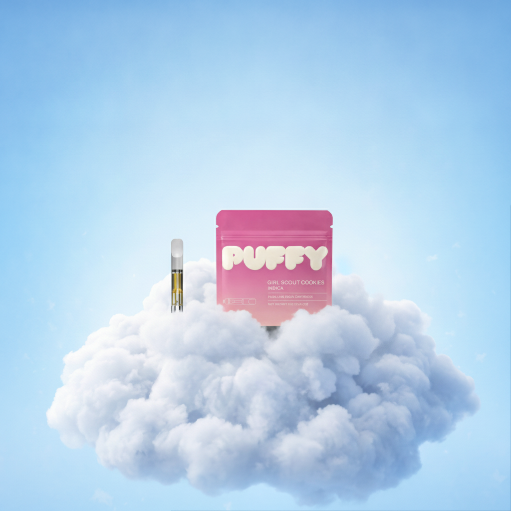 Cartridge Puffy Girl Scout Cookies Indica — Cartouche Live Resin 1,1 g