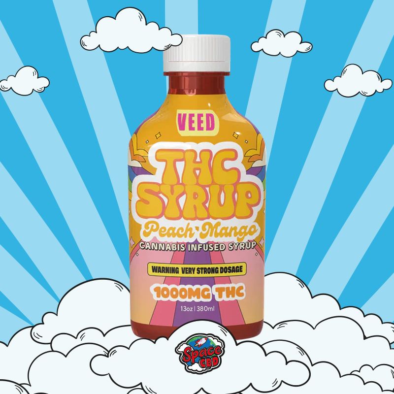 Veed THC Syrup - Peach Mango