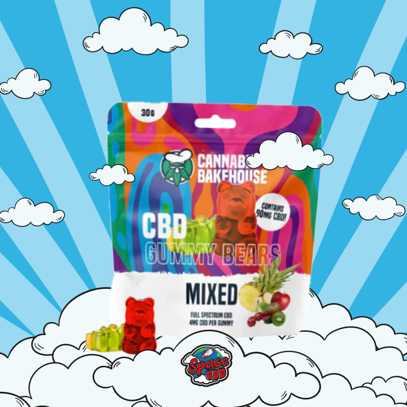 Cannabis Bakehouse CBD Gummies – Bears (30g)
