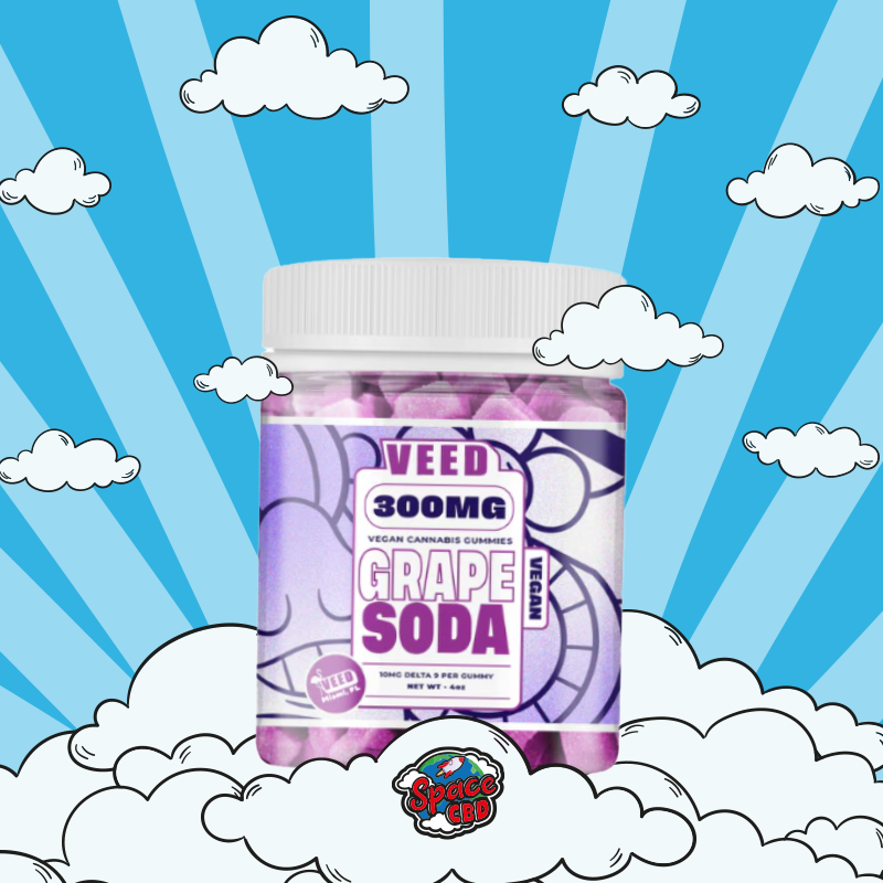 Veed Gummies 300mg THC – Grape Soda