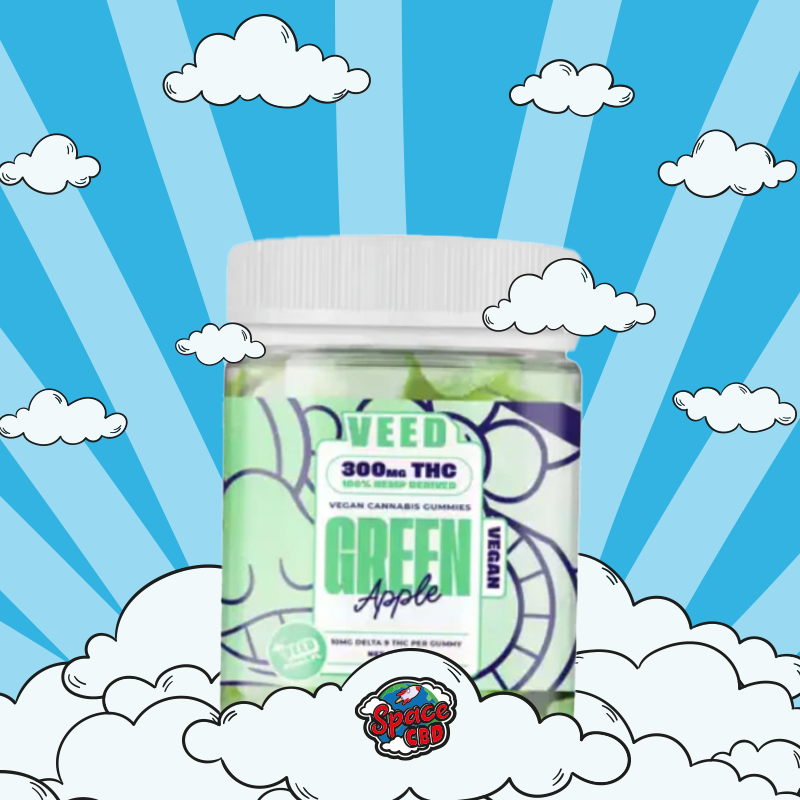 Veed Gummies 300mg THC – Green Apple