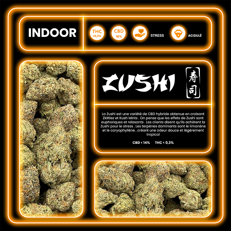 Fleur cbd Zushi description