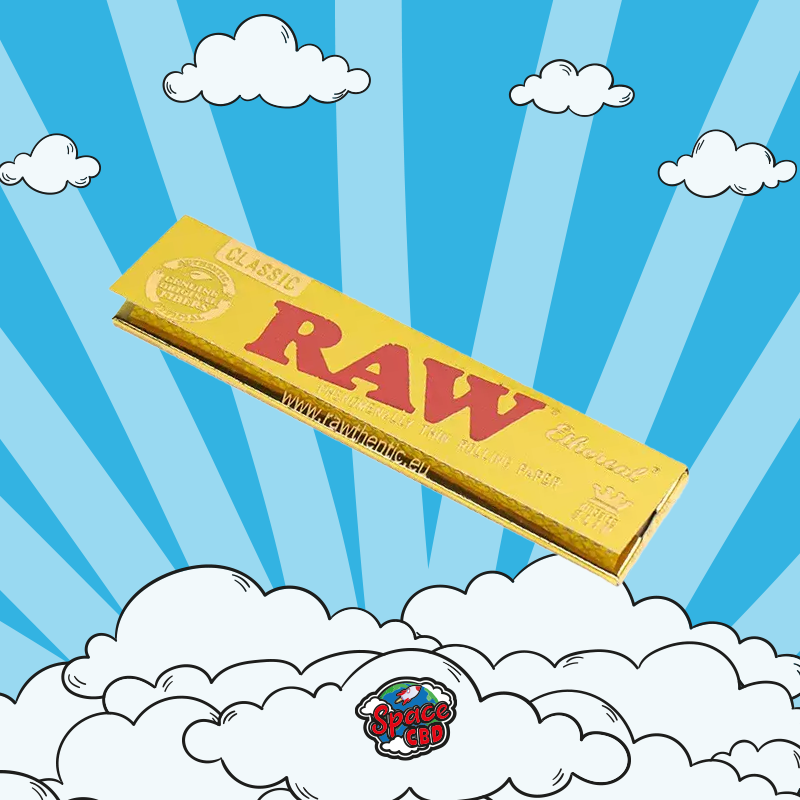 Feuiles Slim Raw Gold Ethereal