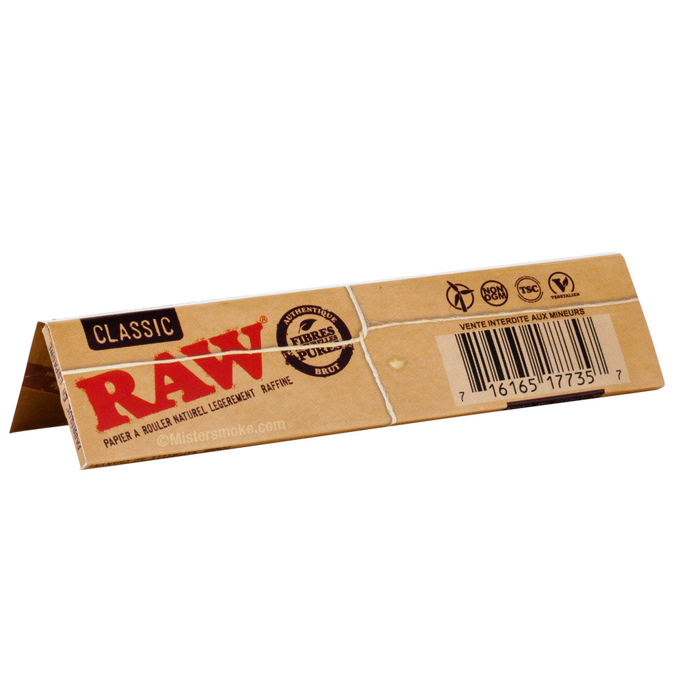 Feuilles à rouler Slim Raw classique