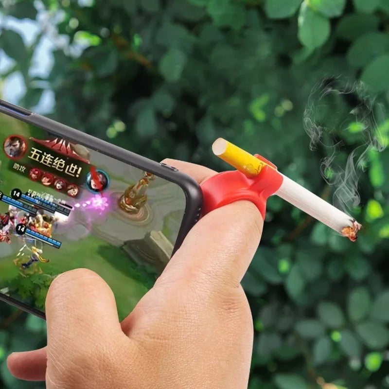 Anello in silicone per fumatori