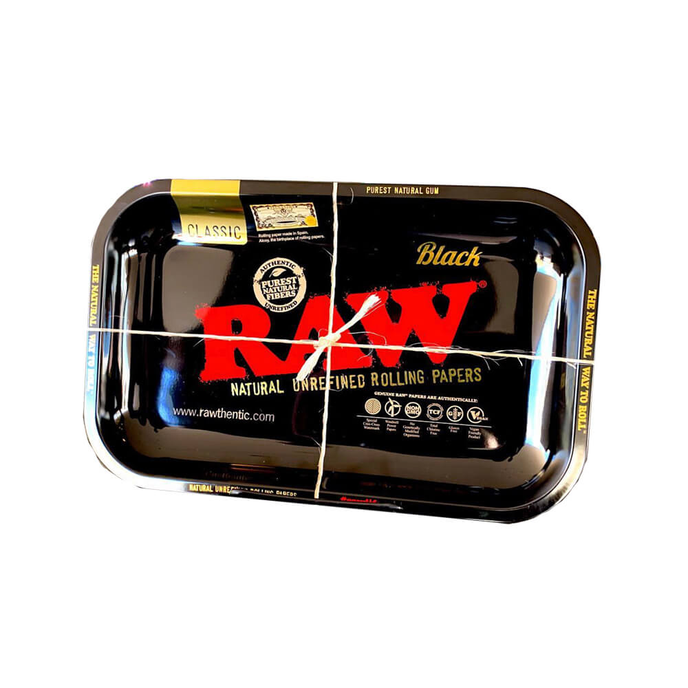 petit plateau a rouler RAW noir