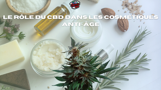 Le rôle du CBD dans les cosmétiques anti-âge