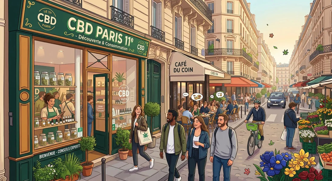 CBD Paris 11 : pourquoi le 11e arrondissement est le meilleur quartier pour découvrir et consommer du CBD