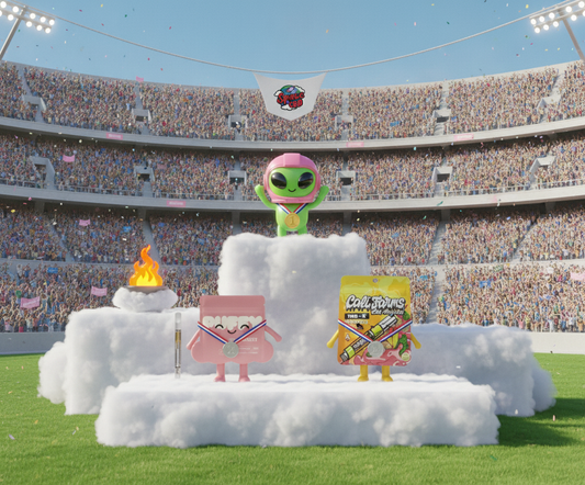 Space CBD 1er, Puffy et Cali Farms ex-aequo sur le podium - duel facon Jeux Olympiques