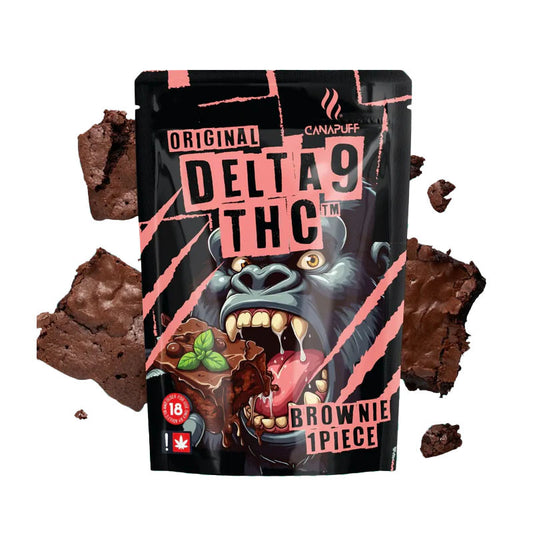 Canapuff Brownies  150mg Delta 9 THC  "Gorilla Power"