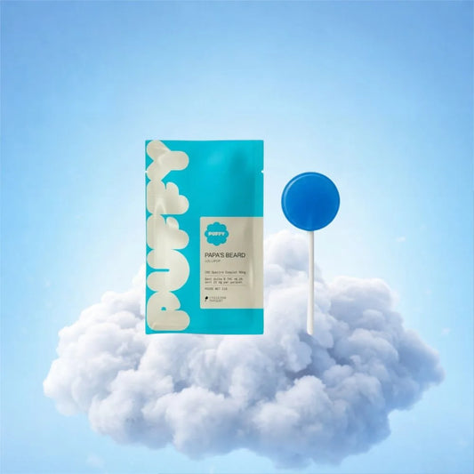 Sucette Edible Puffy - Saveur Papa's Beard ☁️🍭