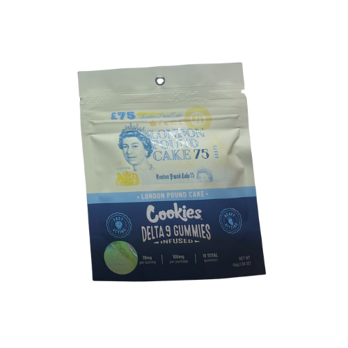 London Pound Cake Gummies 10MG THC