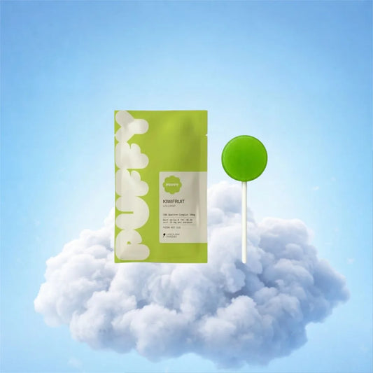 Sucette Edible Puffy - Saveur Kiwifruit 🥝