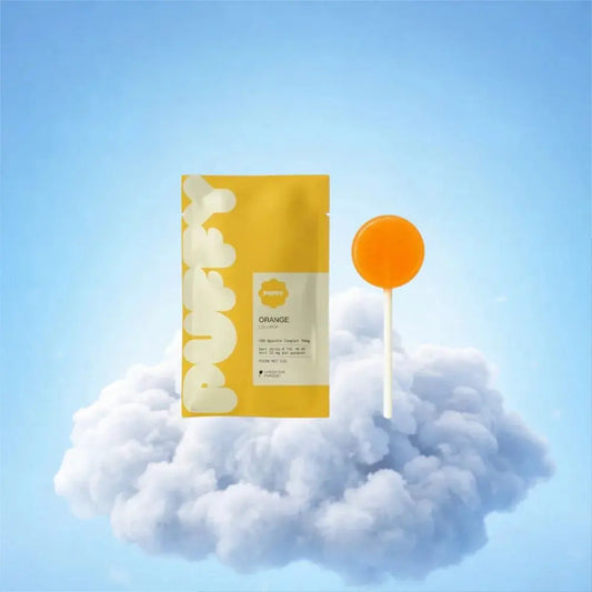 🪐 Sucette Edible Puffy - Saveur Orange 🍊