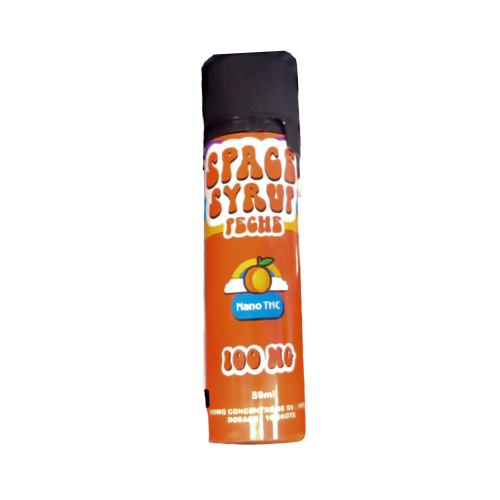 Space Syrup Pêche 100 MG Nano THC