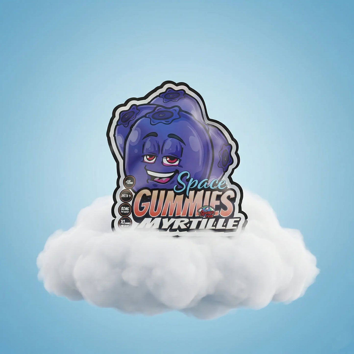 Space Gummies - Myrtille  30mg Space CBD France