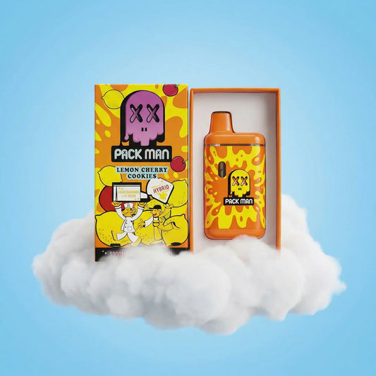 Vape CBC 1000mg Hybrid – Pack Man – Lemon Cherry Cookies Space CBD France