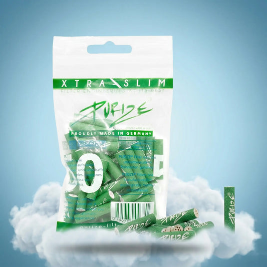 Paquet de 50 Filtres à charbon actif | Purize bleu Purize