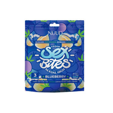 Edibles NUUD Sex Bites - Blueberry