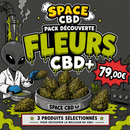 Pack Découverte Space Fleurs CBD+ Space CBD France
