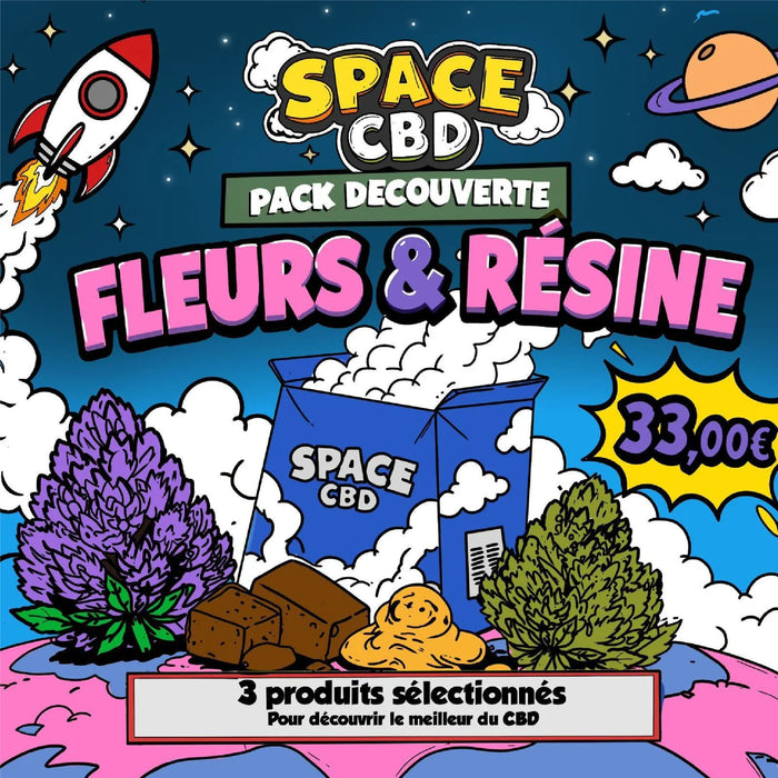 Pack Découverte CBD+ : Le Coffret Fleurs & Résines Ultime (3g)