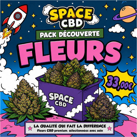 Pack Découverte Fleur Space CBD France