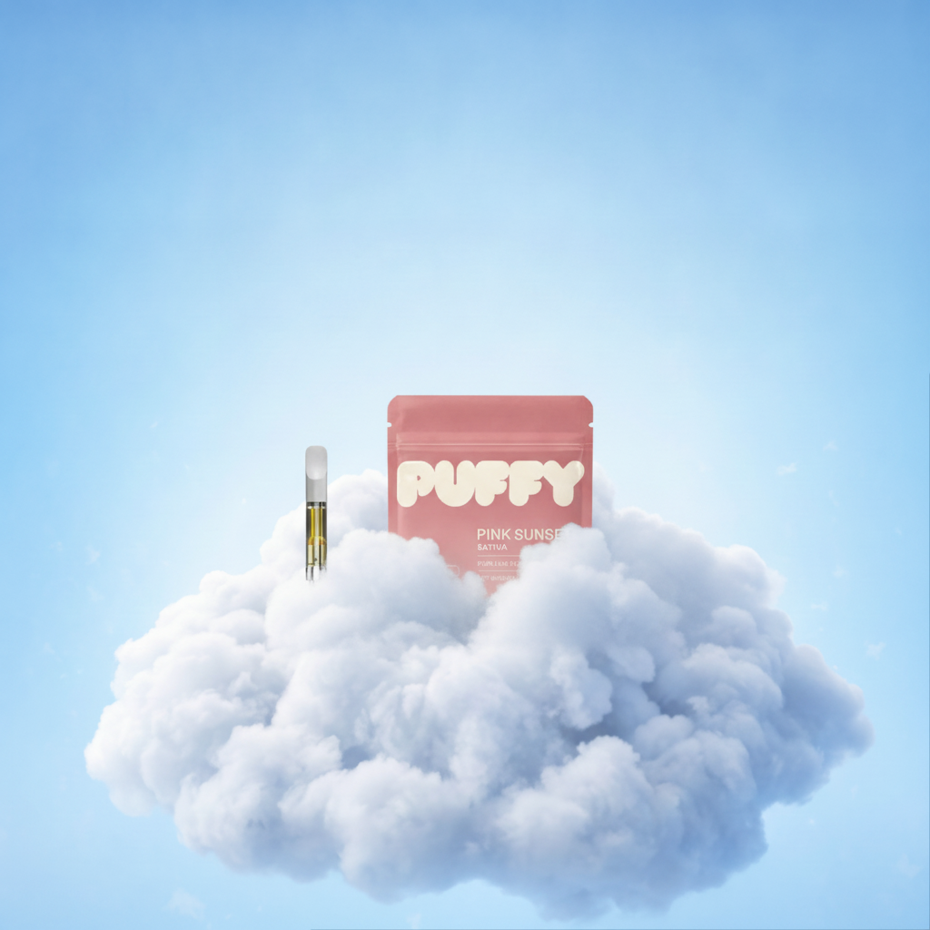 Cartridge Puffy Pink Sunset Sativa — Cartouche Live Resin 1,1 g