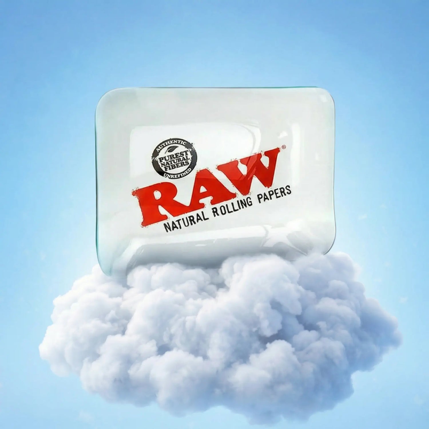 Plateau à rouler Glass Rolling Tray Raw