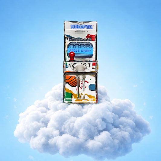 Bang Borne d'arcade, Hemper — sur fond de nuage