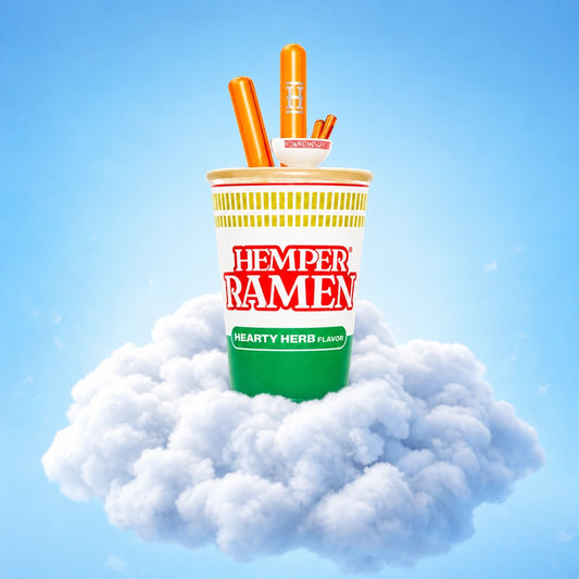 Bang Ramen XL, Hemper — sur fond de nuage