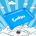 petit plateau a rouler cookies bleu