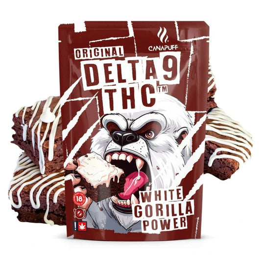 Canapuff Brownies THC Delta 9 150mg "White Gorilla Power"