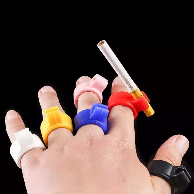 Bague silicone pour fumeur