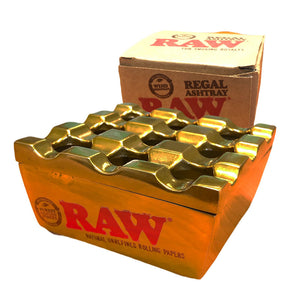 Cendrier Raw Gold